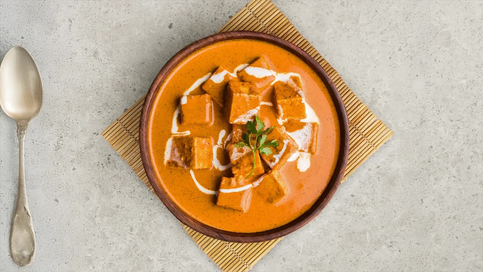 Final dish being cooked on Semi